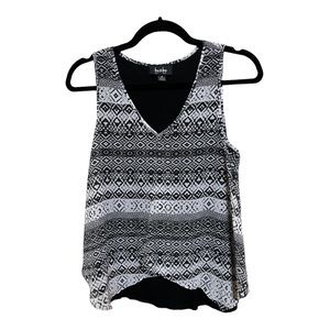 Sleeveless Blouse with attached cover